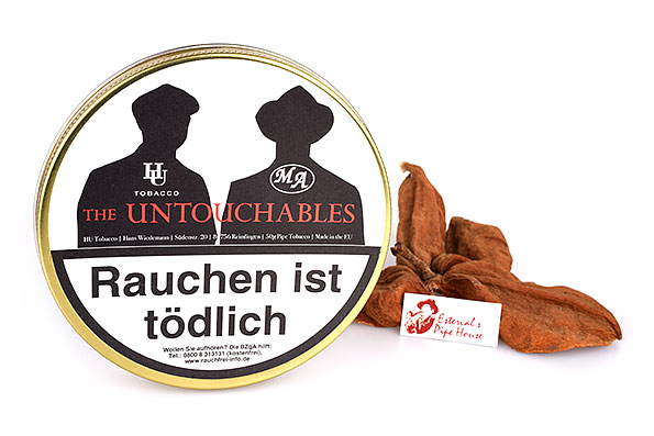 HU-tobacco The Untouchables Pfeifentabak 50g Dose HU-tobacco The Untouchables Pfeifentabak 50g Dose