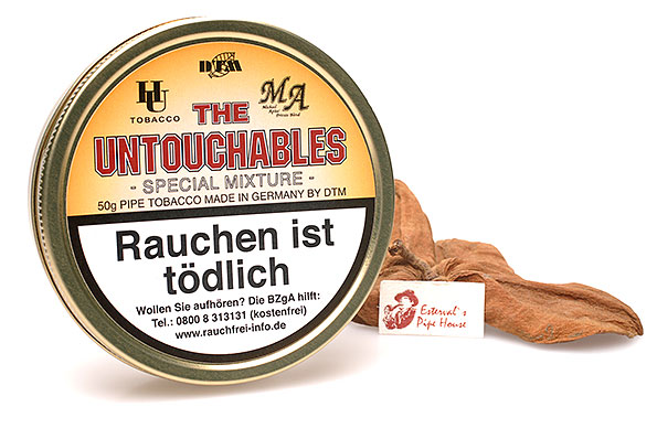 HU-tobacco & M. A. The Untouchables Pipe tobacco 50g Tin