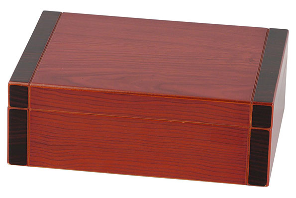 Zigarren Humidor-Set Cherry 2-tone geschlossen
