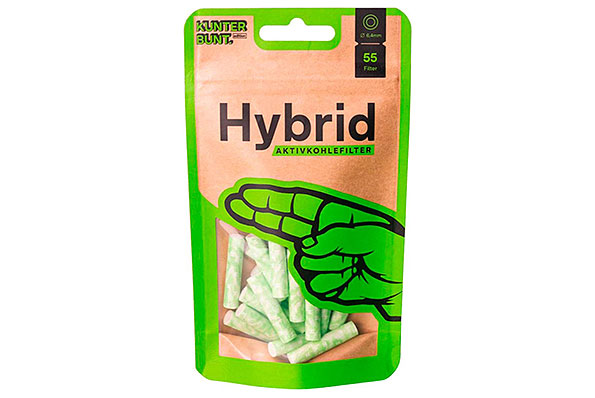 Hybrid Supreme Green Aktivkohlefilter 6,4mm (55 Filter) Hybrid Supreme Green Aktivkohlefilter 6,4mm (55 Filter)