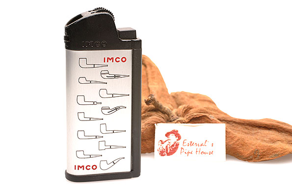 IMCO Chic 4 Pipe Flint Silver Pipe Lighter with Tamper