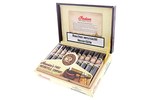 Indian Motorcycle Maduro Robusto (Robusto) 20 Cigars Indian Motorcycle Maduro Robusto (Robusto) 20 Cigars