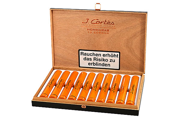 J. Cortès Honduras Corona (Tube) 10 Zigarren