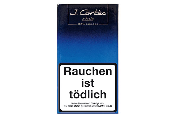 J. Corts Blue Line Club 5 Cigarillos