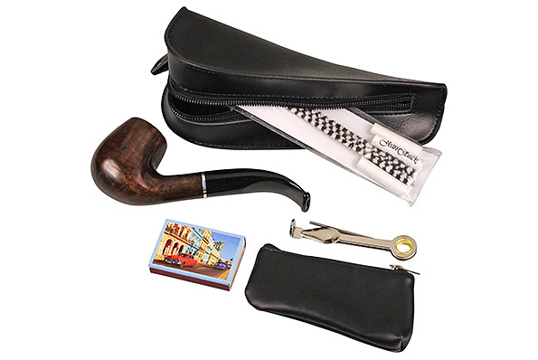 Jean Claude Beginner Set black leather design Bent smooth Jean Claude Beginner Set black leather design Bent smooth