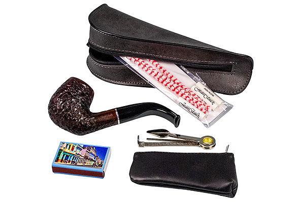 Jean Claude Beginner Set black leather look Bent rustic Jean Claude Beginner Set black leather look Bent rustic