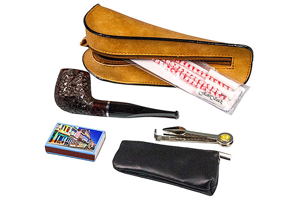Jean Claude Einsteigerset braune Lederoptik Billiard rustiziert Jean Claude Einsteigerset braune Lederoptik Billiard rustiziert
