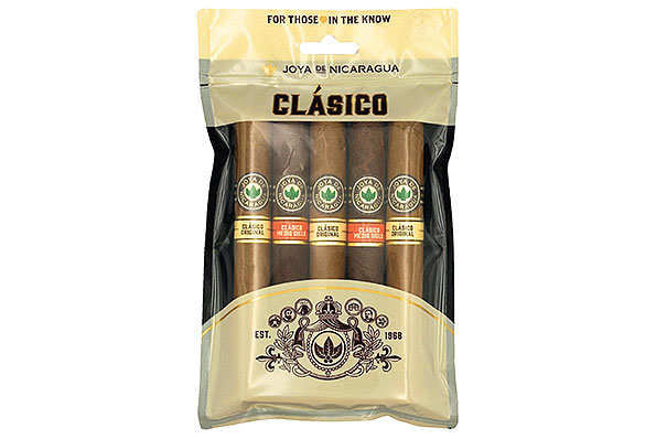 Joya de Nicaragua Go Pack Clasico Sampler 5 Cigars Joya de Nicaragua Go Pack Clasico Sampler 5 Cigars