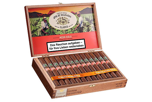 Joya de Nicaragua Clsico Medio Siglo Numero 6 25 Cigars