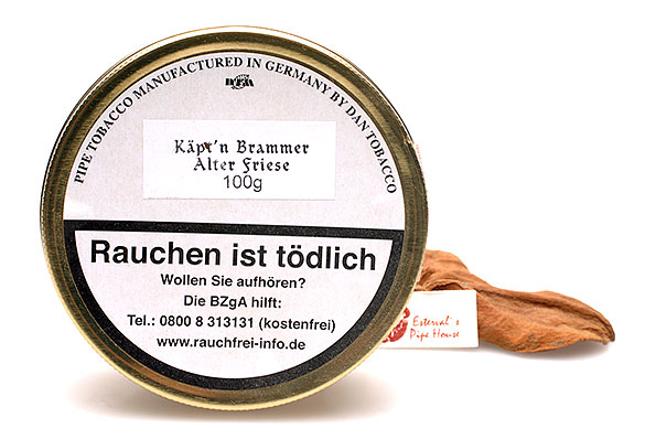Kptn Brammers Alter Friese Pipe tobacco 100g Tin