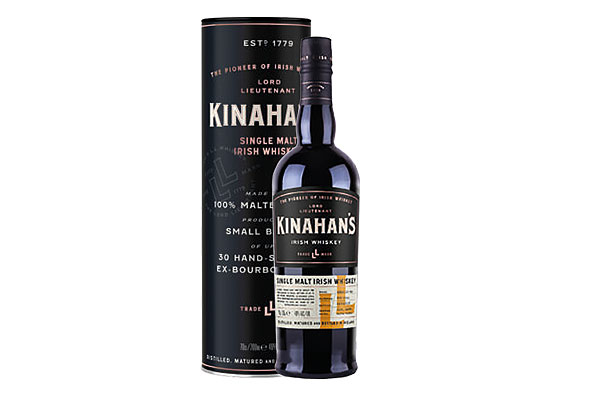 Kinahan's Single Malt Irish Whiskey 46% vol. 0,7l Kinahan's Single Malt Irish Whiskey 46% vol. 0,7l