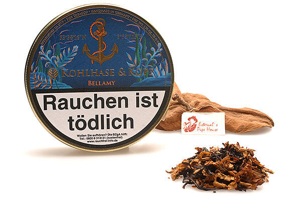 Caribbean Blue Bellamy Pipe tobacco 50g Tin Caribbean Blue Bellamy Pipe tobacco 50g Tin