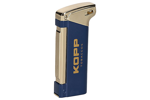 Kopp Tobaccos Pfeifenfeuerzeug Blau / Gold Kopp Tobaccos Pfeifenfeuerzeug Blau / Gold