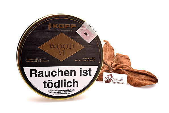 Kopp Tobaccos Wood 6 Pfeifentabak 50g Dose Kopp Tobaccos Wood 6 Pfeifentabak 50g Dose