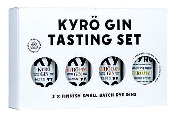 50ml 38,2-47,2% Set Pipe Estervals Tasting vol. Gin House Kyrö 4x