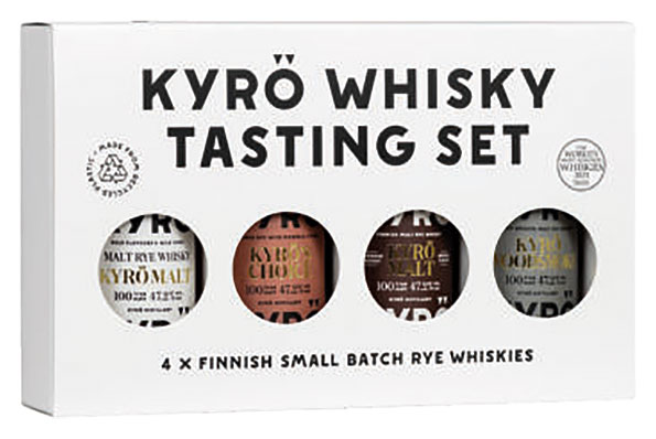 Kyrö Whisky Tasting Set 47,2% vol. 4x 50ml Estervals Pipe House