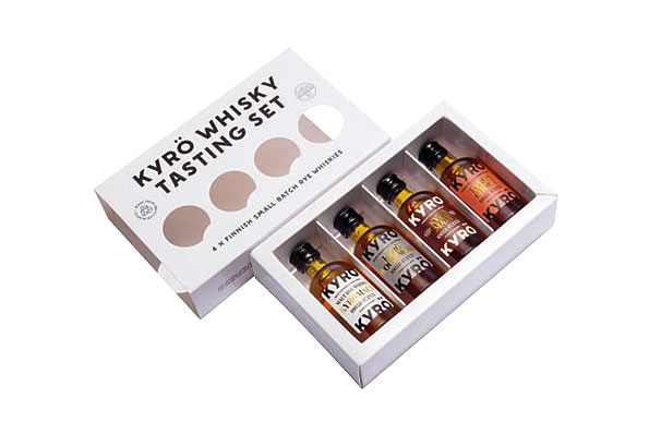 Kyrö Whisky Tasting Set 47,2% vol. 4x 50ml Estervals Pipe House