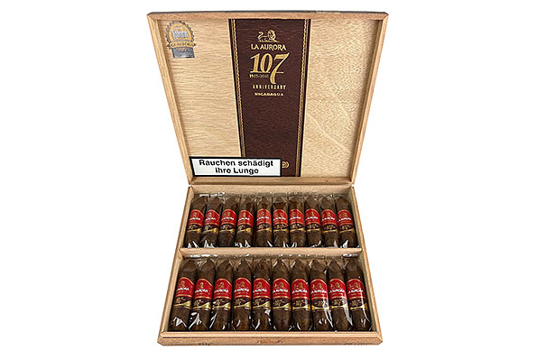 La Aurora 107 Nicaragua Zeppelin (Zeppelin) 20 Cigars