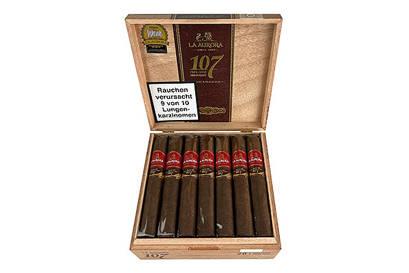 La Aurora 107 Nicaragua Gran Toro (Gran Toro) 20 Cigars La Aurora 107 Nicaragua Gran Toro (Gran Toro) 20 Cigars