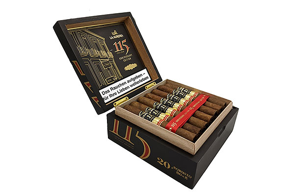 La Aurora 115 Anniversary Robusto (Robusto) 20 Zigarren La Aurora 115 Anniversary Robusto (Robusto) 20 Zigarren