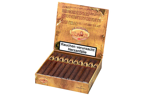 La Aurora 1495 Series Churchill (Churchill) 20 Cigars