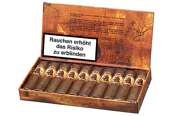 La Aurora 1495 Series Sumo Short Robusto (Robusto) 10 Cigars La Aurora 1495 Series Sumo Short Robusto (Robusto) 10 Cigars
