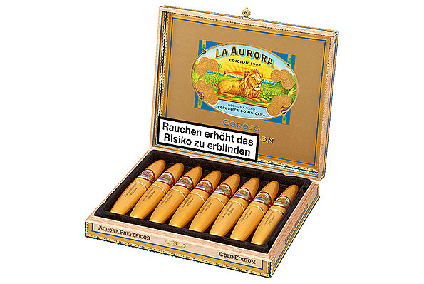 La Aurora Preferidos Gold (Perfecto) 8 Cigars La Aurora Preferidos Gold (Perfecto) 8 Cigars