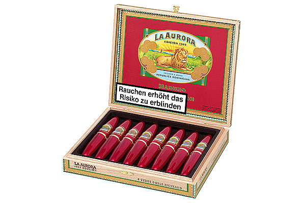 La Aurora Preferidos Maduro (Perfecto) 8 Zigarren La Aurora Preferidos Maduro (Perfecto) 8 Zigarren