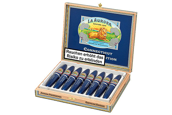 La Aurora Preferidos Sapphire (Perfecto) 8 Zigarren