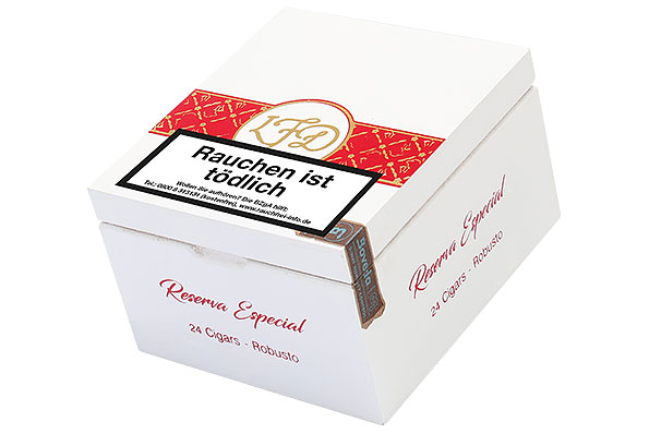 La Flor Dominicana Reserva Especial Robusto 24er Kiste geschlossen