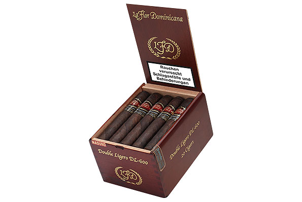 La Flor Dominicana Double Ligero DL-600 Maduro 20 Zigarren La Flor Dominicana Double Ligero DL-600 Maduro 20 Zigarren