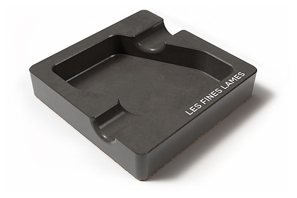 Les Fines Lames DYAD Concrete Ashtray Midnight