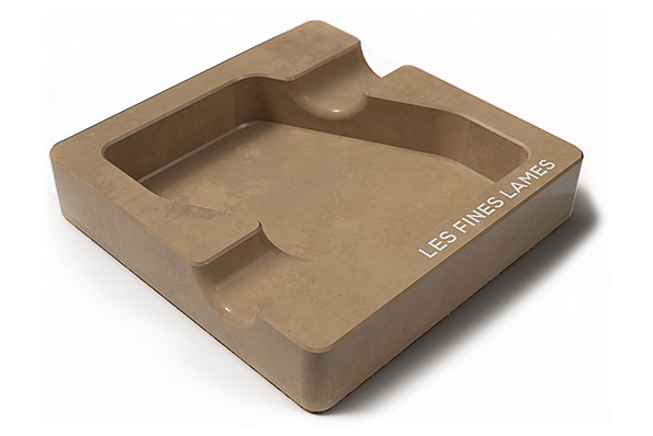 Les Fines Lames DYAD Concrete Ashtray Coyote Tan