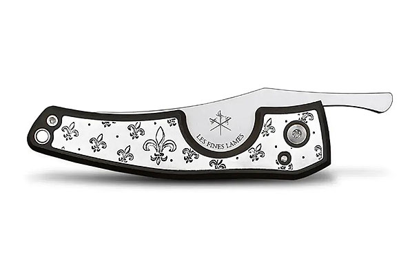 Les Fines Lames Le Petit Silver Fleur de Lys Cigar Cutter
