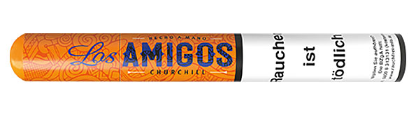 Los Amigos Churchill Tubo (Churchill) 1 Cigar