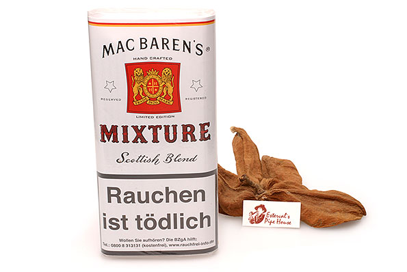 Mac Baren Mixture LE Handblended Black Pipe tobacco 50g Pouch Mac Baren Mixture LE Handblended Black Pipe tobacco 50g Pouch