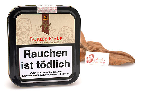 Mac Baren HH Burley Flake Pipe tobacco 100g Tin