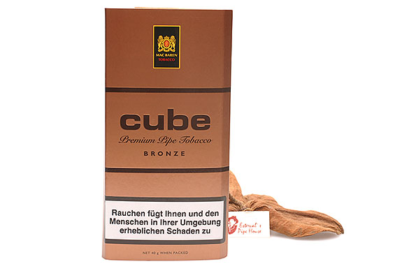 syg Ansøger Dangle Mac Baren Cube - Bronze Pipe tobacco 40g Pouch Estervals Pipe House