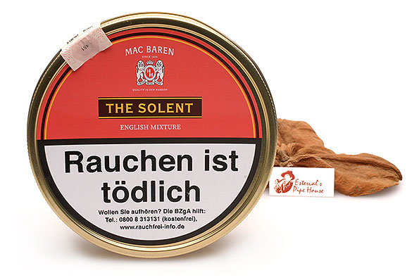 Mac Baren The Solent English Mixture Pipe tobacco 100g Tin Mac Baren The Solent English Mixture Pipe tobacco 100g Tin