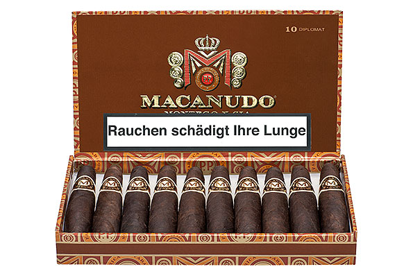 Macanudo Maduro Diplomat (Torbusto) 10 Zigarren Macanudo Maduro Diplomat (Torbusto) 10 Zigarren