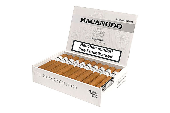 Macanudo Inspirado White Robusto (Robusto) 20 Cigars