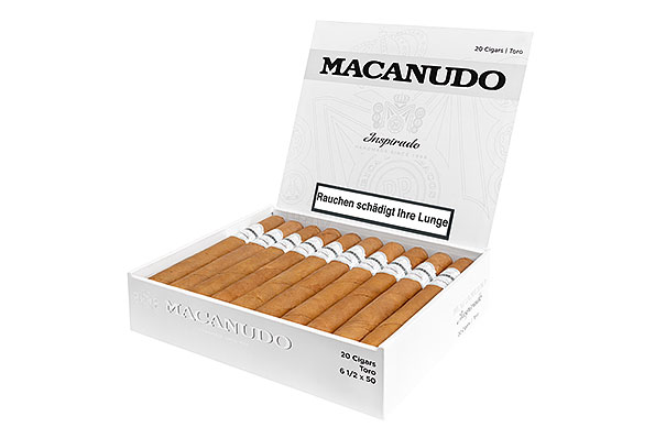 Macanudo Inspirado White Toro (Toro) 20 Cigars