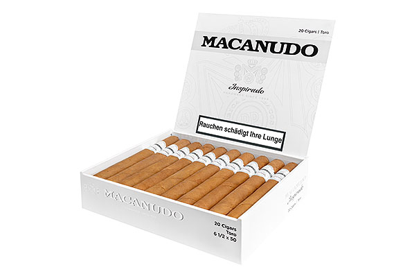 Macanudo Inspirado White Toro (Toro) 20 Cigars  Macanudo Inspirado White Toro (Toro) 20 Cigars
