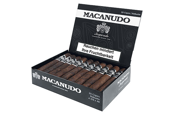 Macanudo Inspirado Black Robusto (Robusto) 20 Cigars  Macanudo Inspirado Black Robusto (Robusto) 20 Cigars