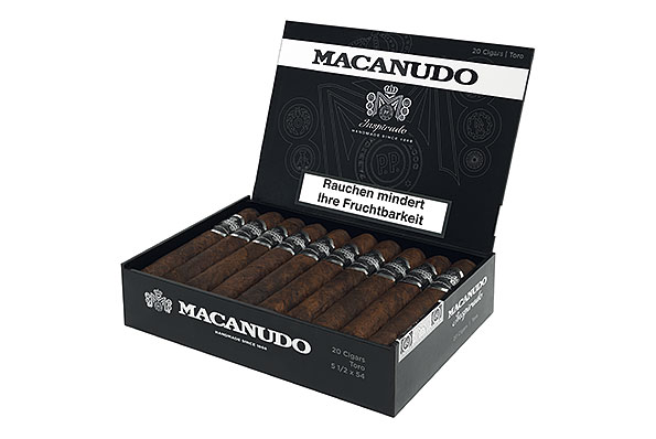 Macanudo Inspirado Black Toro (Toro) 20 Cigars