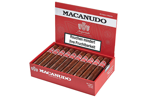 Macanudo Inspirado Red Gigante (Gigante) 20 Cigars