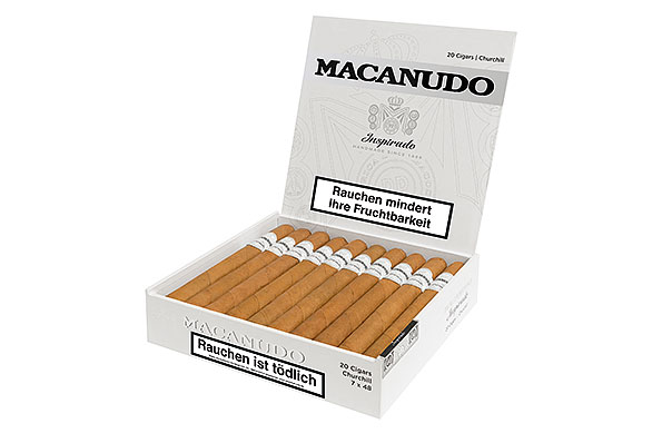 Macanudo Inspirado White Churchill (Churchill) 20 Cigars