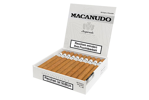 Macanudo Inspirado White Churchill (Churchill) 20 Zigarren Macanudo Inspirado White Churchill (Churchill) 20 Zigarren