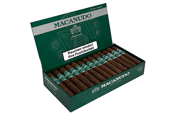 Macanudo Inspirado Green Robusto (Robusto) 25 Cigars Macanudo Inspirado Green Robusto (Robusto) 25 Cigars