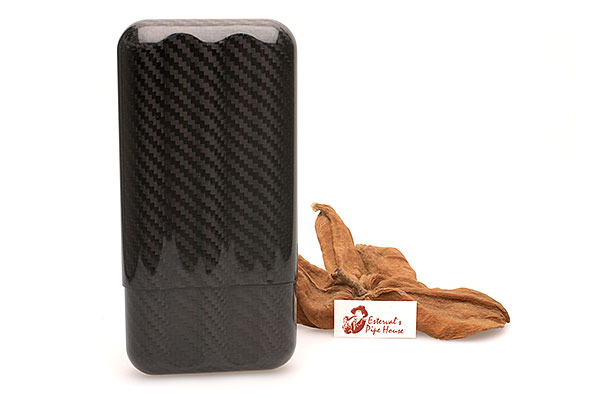 Magic Carbon Cigar Case for 3 Cigars